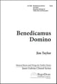 Benedicamus Domino SSA choral sheet music cover